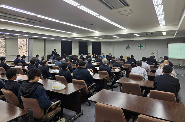 特別安全教育を実施しました。